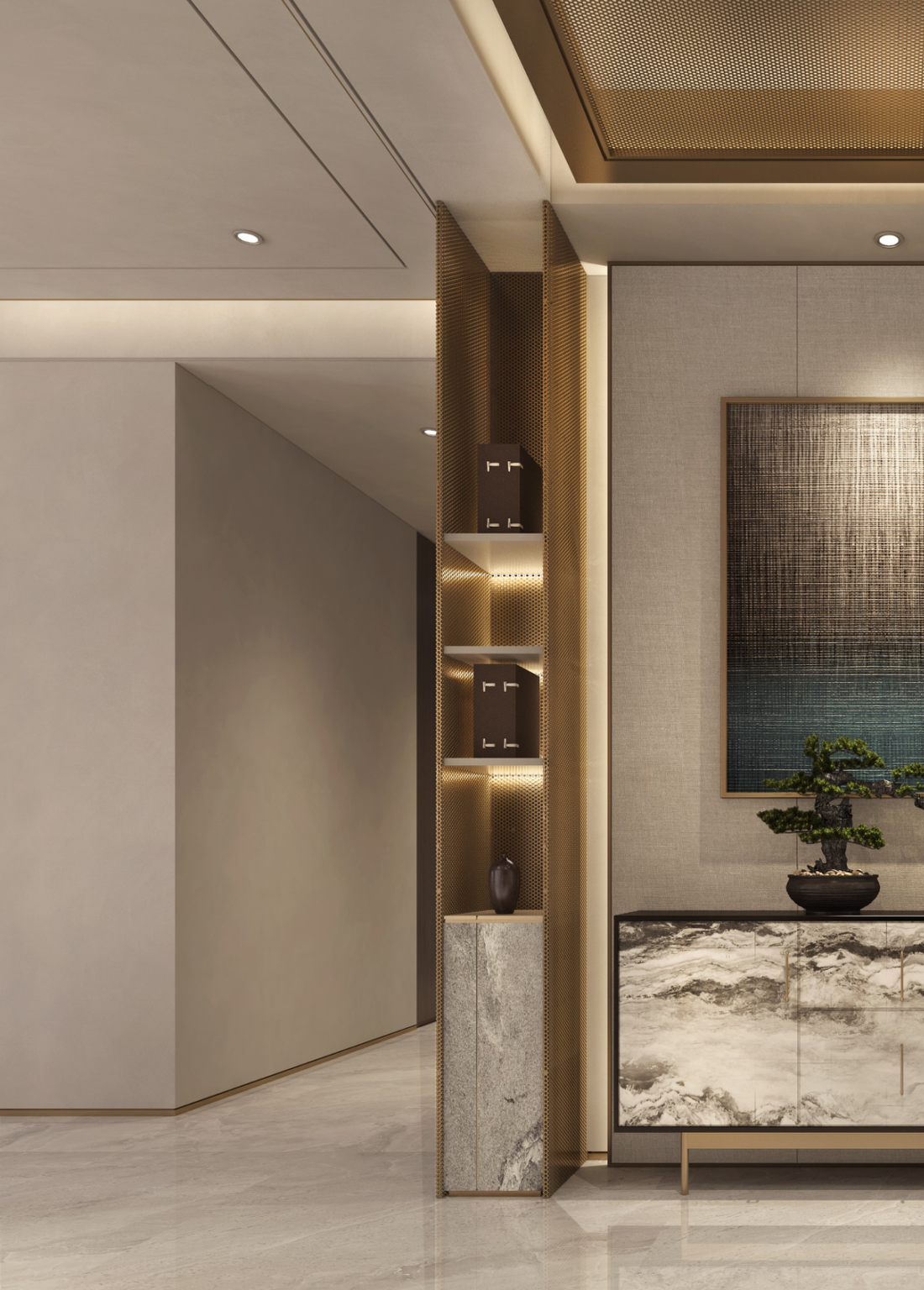 新中式轻奢平层设计-2