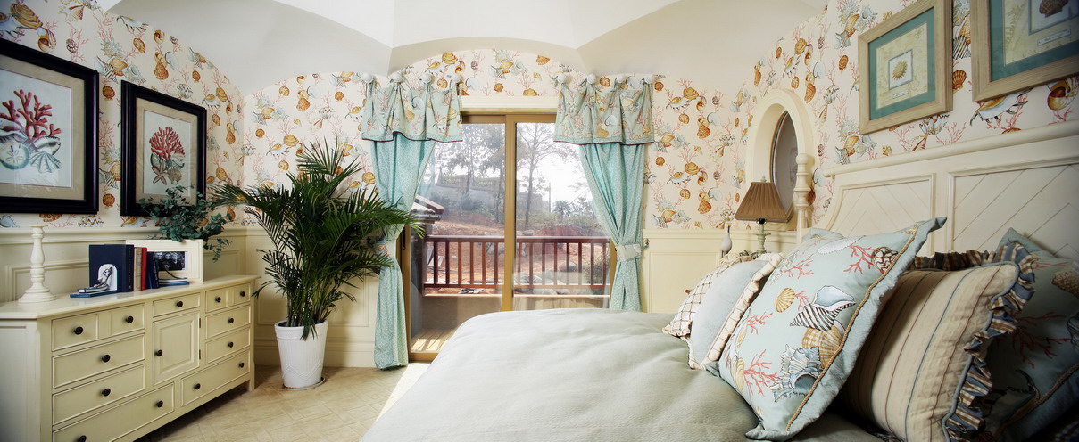 美式乡村风格的别墅样板房    罗马假日-2