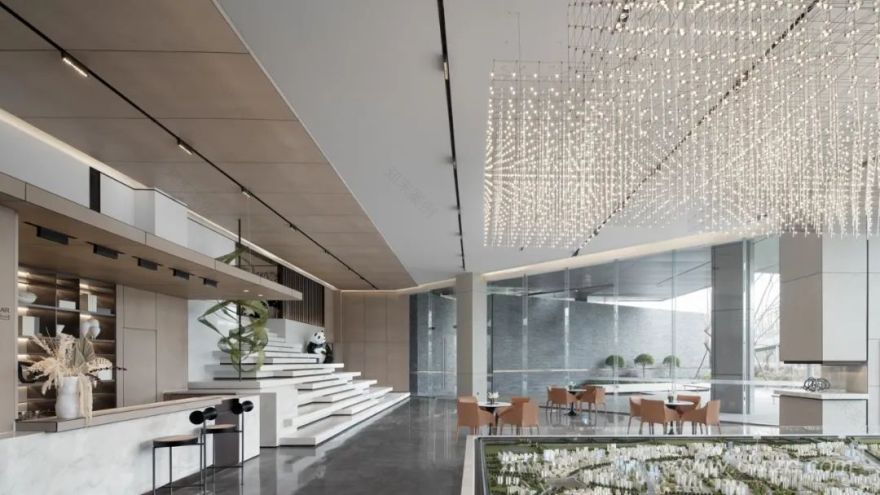 成都奥园锦官芳华销售中心 | 竹影熊猫,演绎城市气质-23