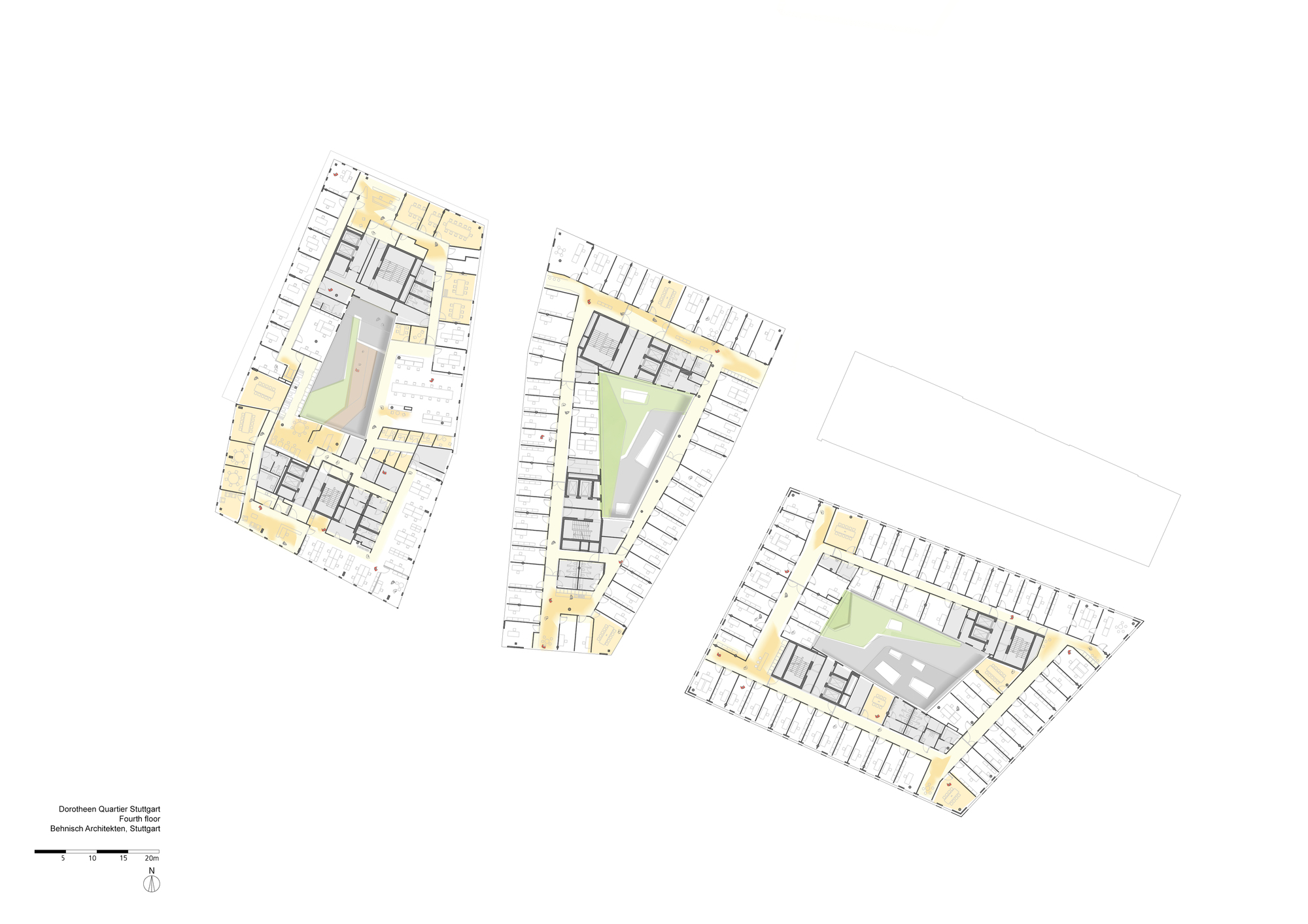 德国斯图加特 Dorotheen Quartier 酒店综合体-6