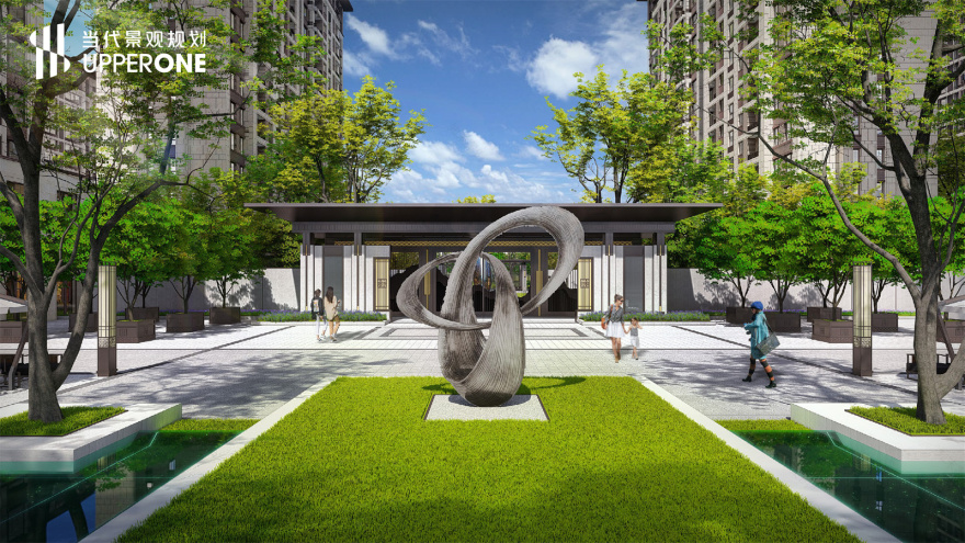 安联·九都漫城【邯郸】景观设计丨中国邯郸丨当代景观规划-13