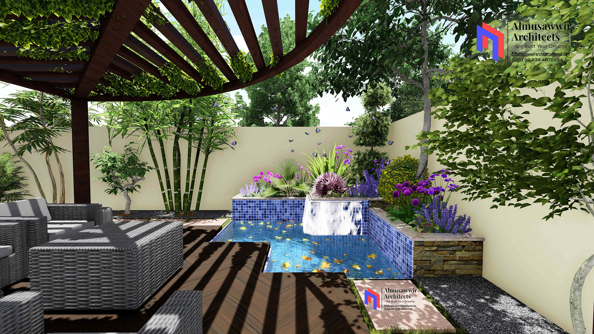 住宅景观设计丨Almusawwir Architects-3