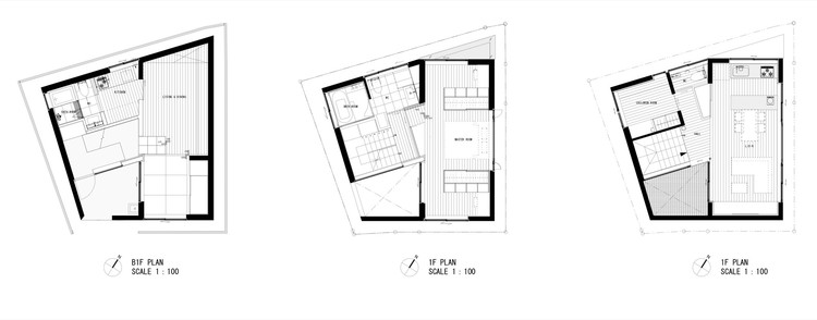 东京密集居民区的变形之家-10