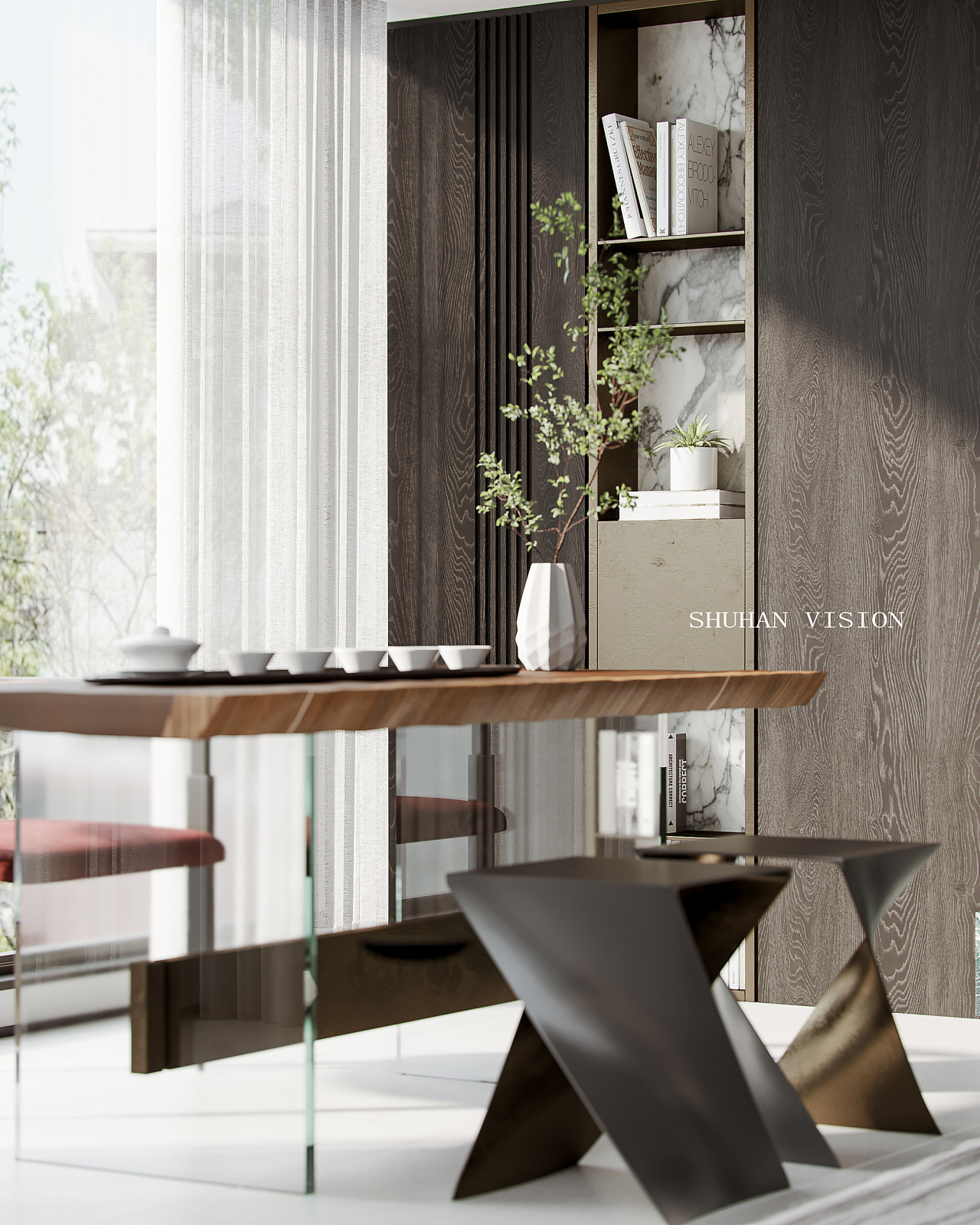 怡景花园现代简约风格设计案例-7