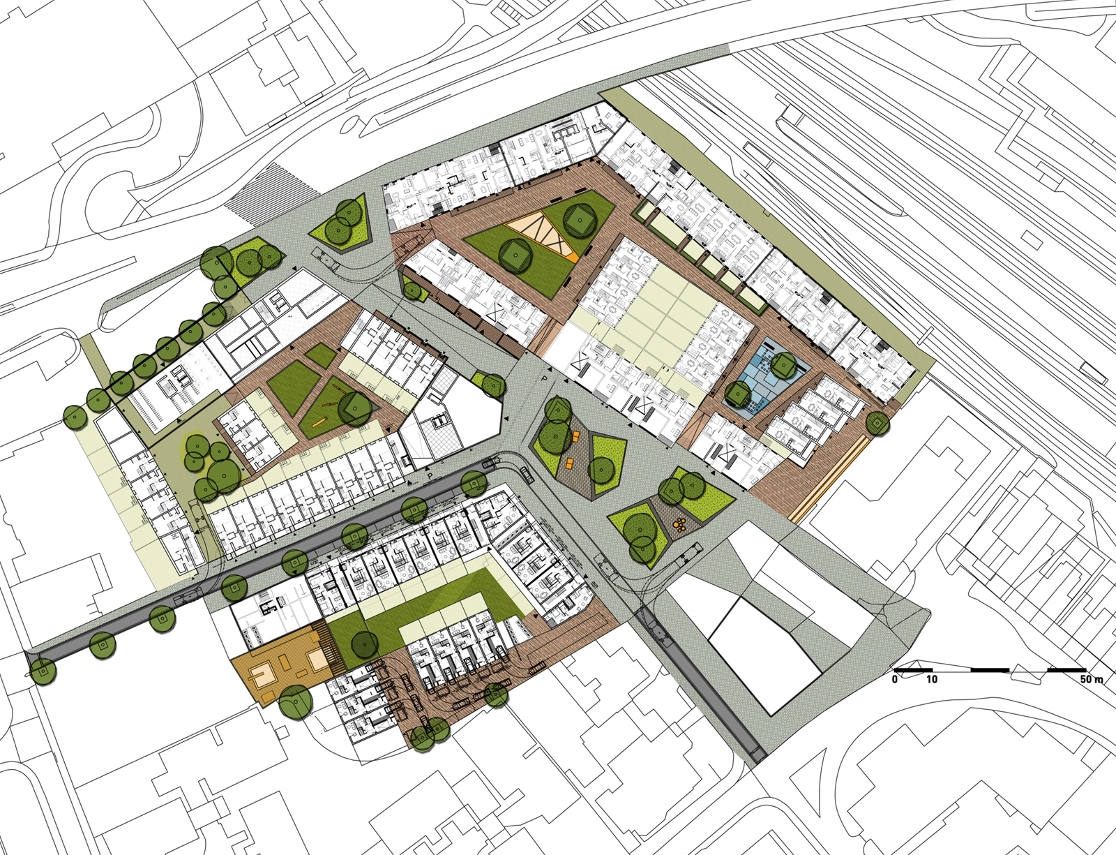 Masterplan William Street Quarter Barking | Urhahn-2