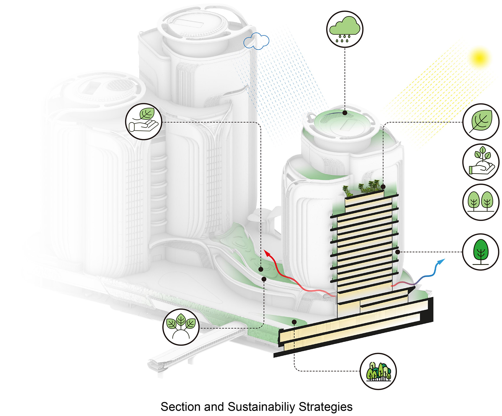 香港高铁西九龙总站TOD封顶 / Zaha Hadid Architects-38