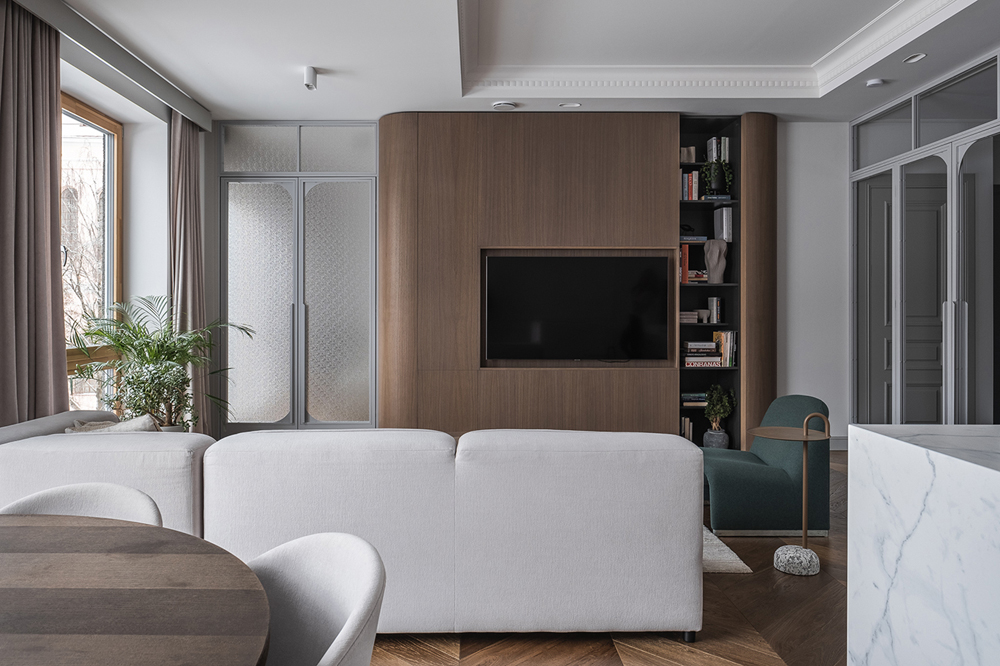 120平米公寓室内设计丨立陶宛维尔纽斯丨Kristina Pundė-16