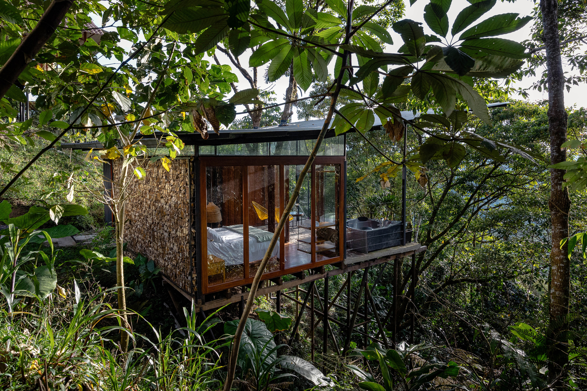 皮圭的一个小屋丨EcuadorPastaza丨Mestizo Estudio Arquitectura-33