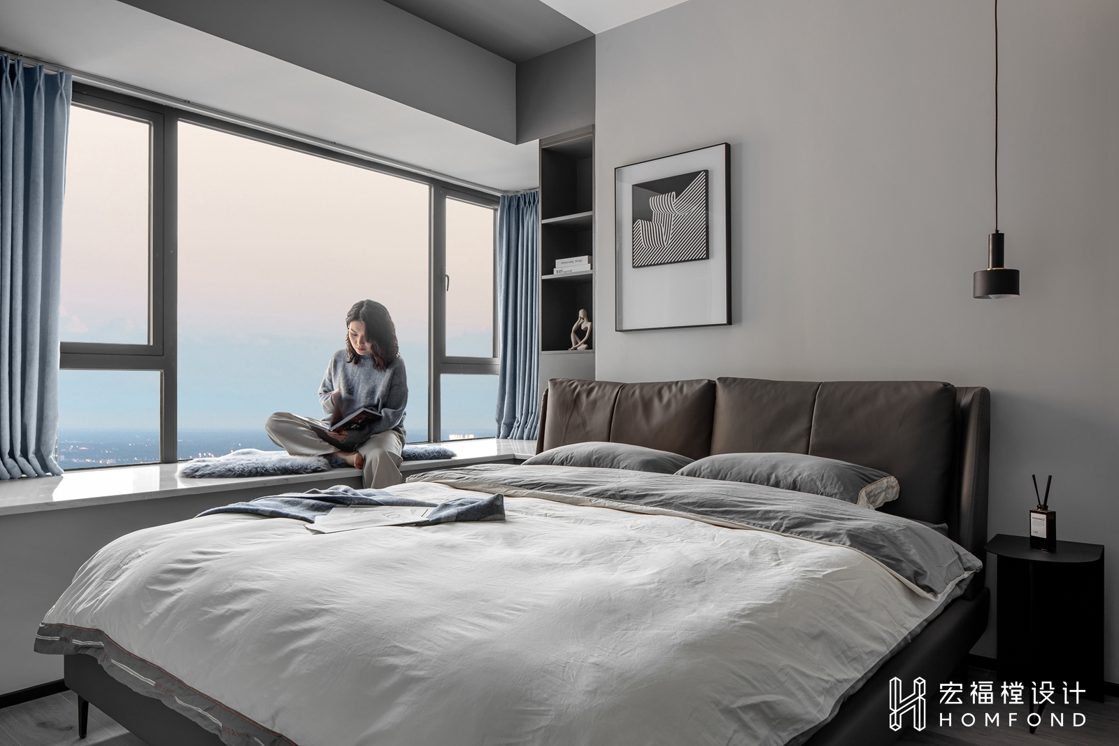 成都“途中”现代家居设计丨中国成都丨成都宏福樘设计-33