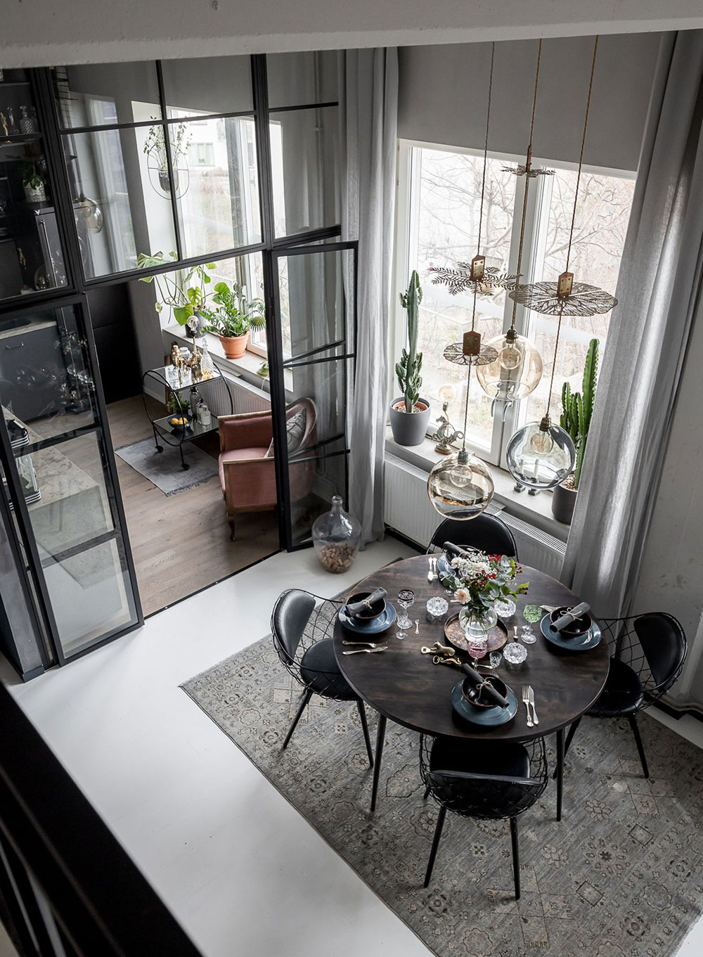 瑞典 73 平米混搭风格公寓设计-6