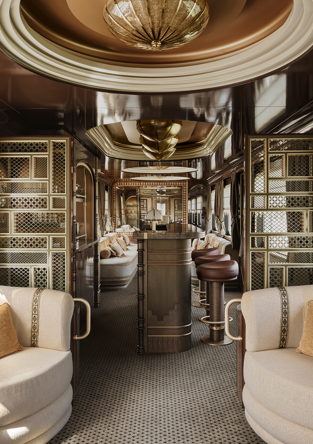 中东首列超豪华列车(Dream of the Desert)丨沙特阿拉伯利雅得丨黎巴嫩建筑师与室内设计师Aline Asmar dAmman-45