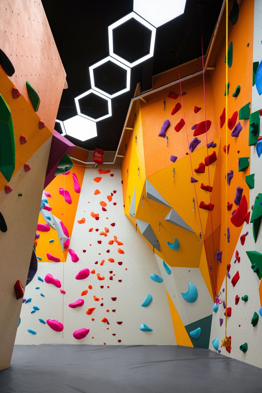 上海古北晨道攀岩馆丨中国上海丨平介设计-16