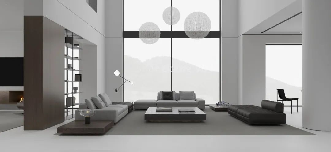 800㎡至简之美别墅 | 在空间本质中寻觅自我-6