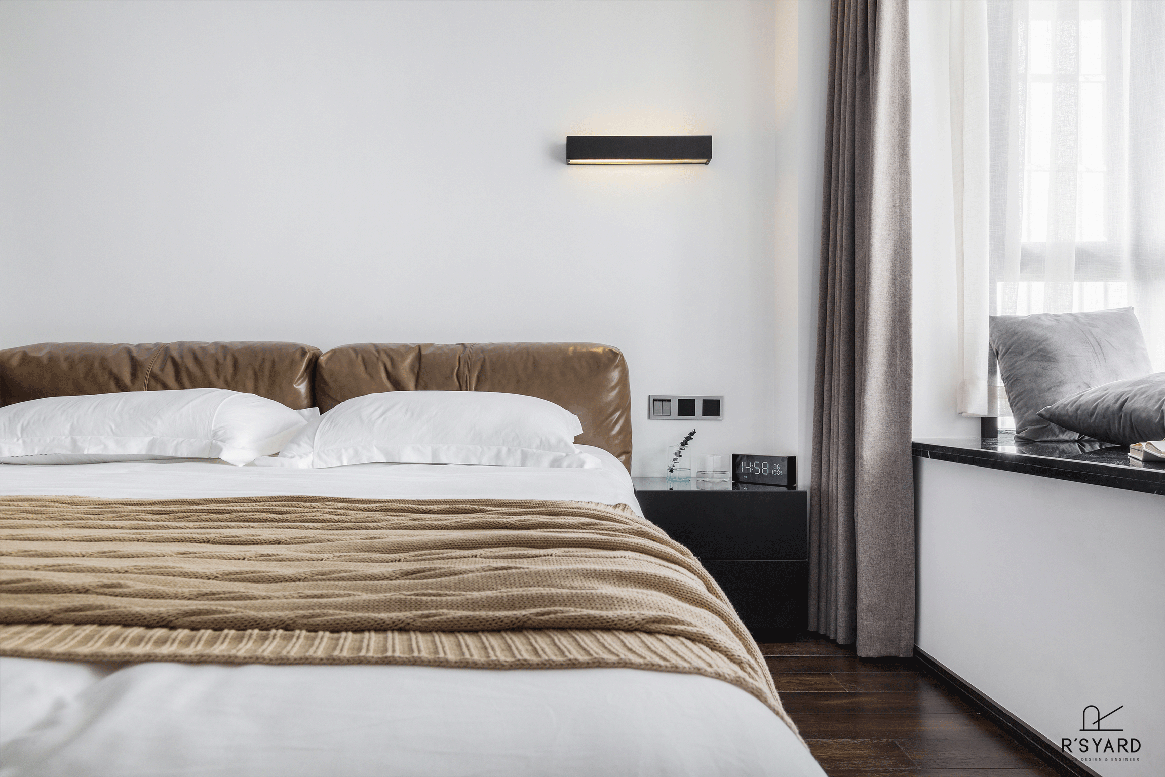 我喜欢的家,是黑白调 | R'sYard缪茹空间设计-61