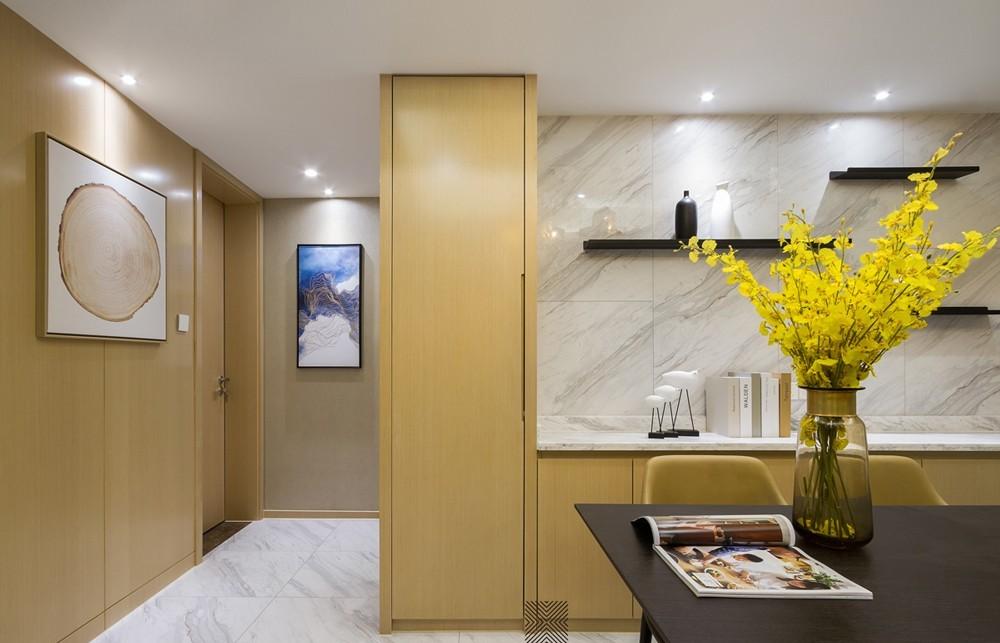 《橙·邂逅》现代风格设计,简约舒适小轻奢-9