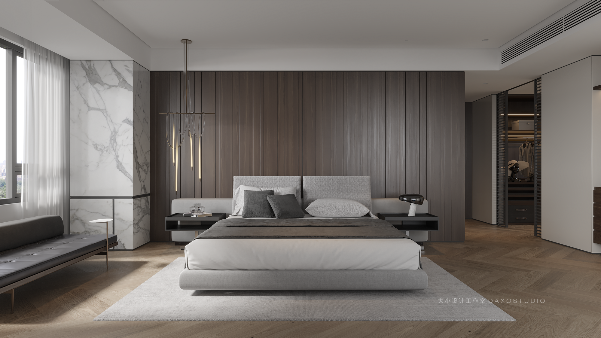 新光·皇庭水岸 520㎡顶复奢宅丨中国福建丨大小设计工作室-48