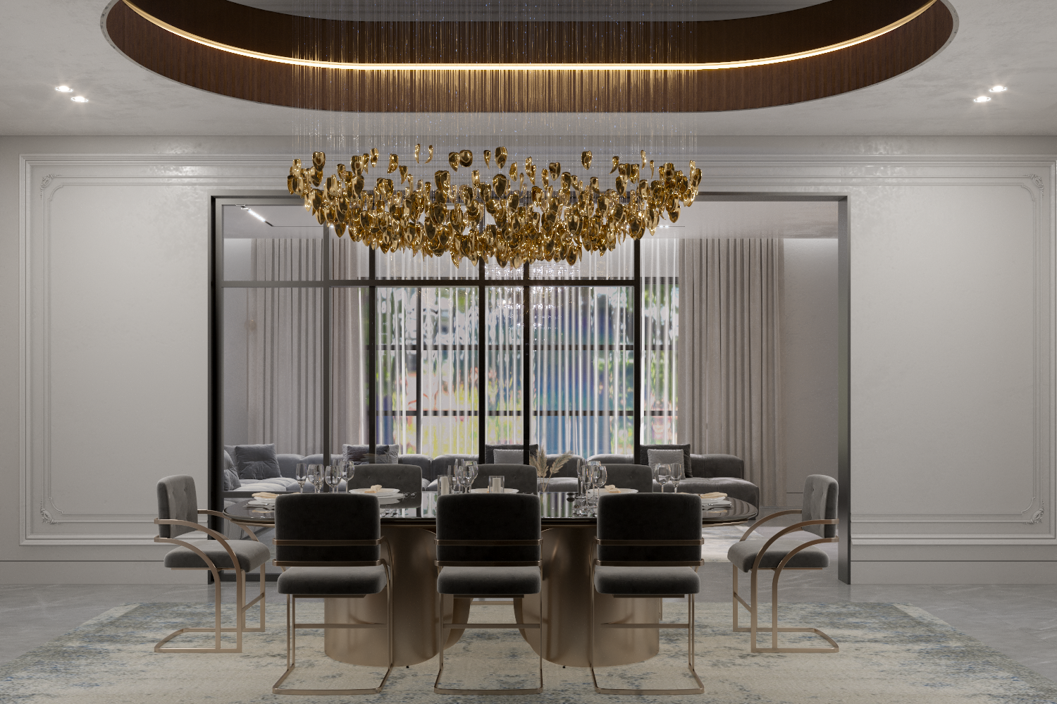 Reception &Dining Design-6