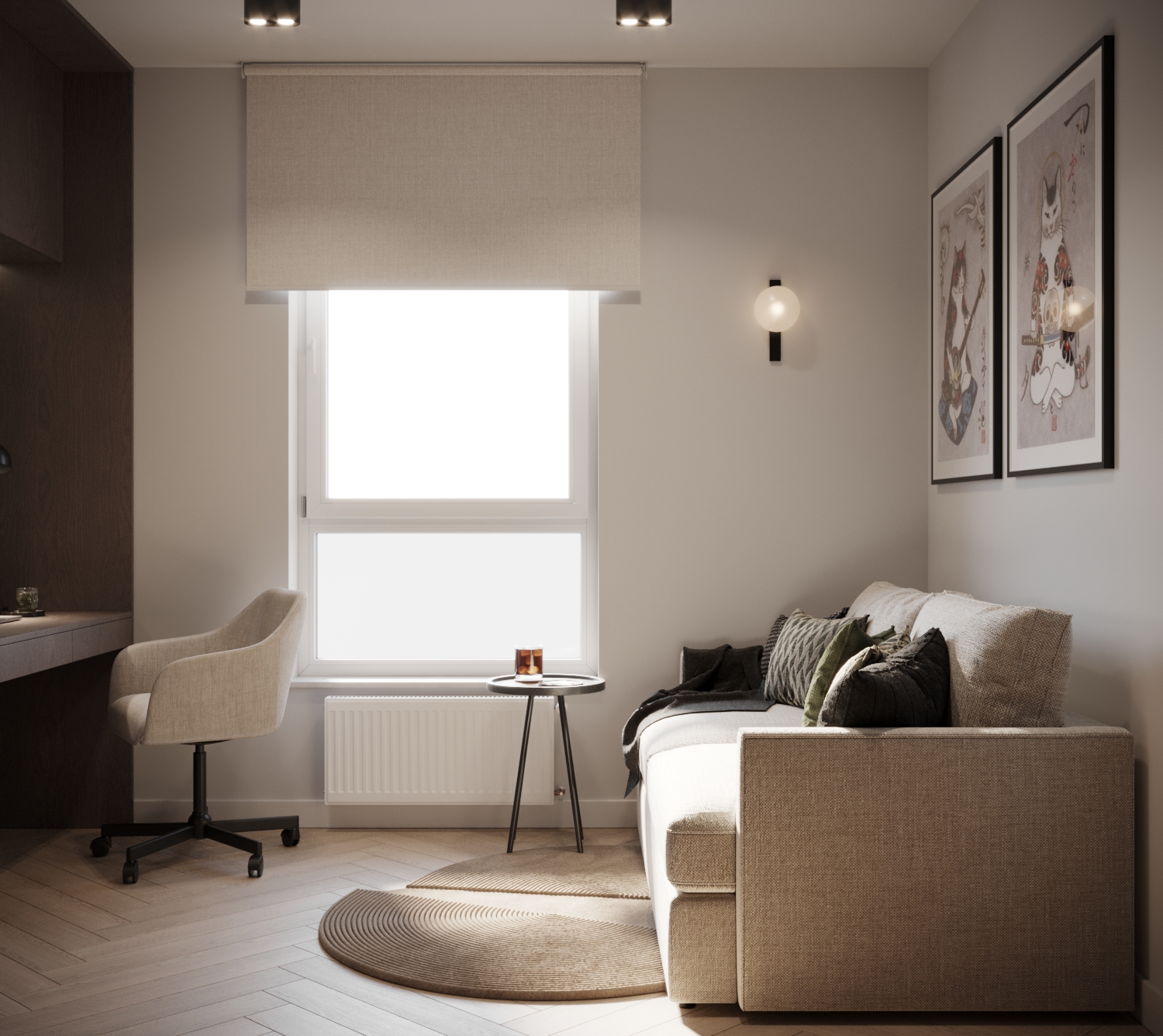 家庭办公室；居家办公场所丨波兰华沙丨Natalia Dobrowolska-6