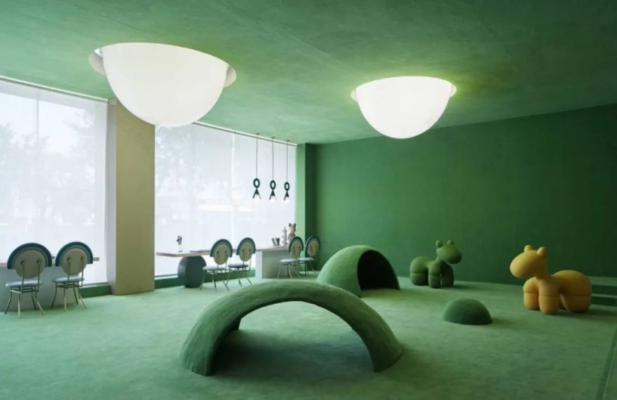 童梦空间 | 自然、艺术家与糖果色的儿童空间设计-10