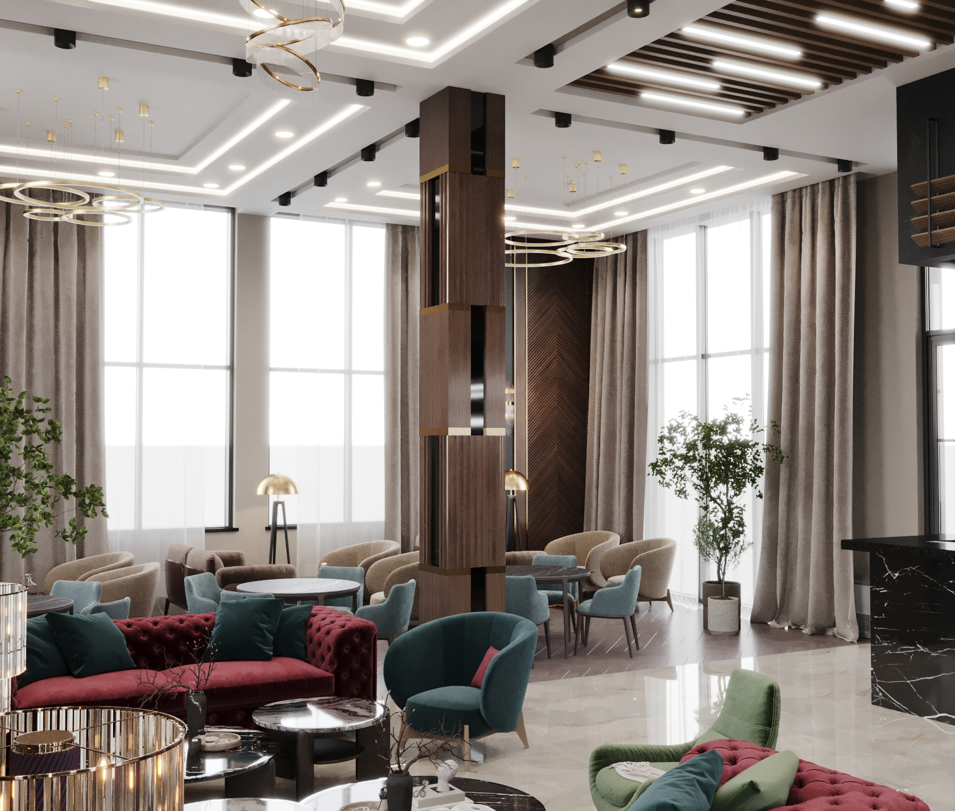 酒店室内设计丨亚美尼亚丨Design_14,Narek Azaryan-21