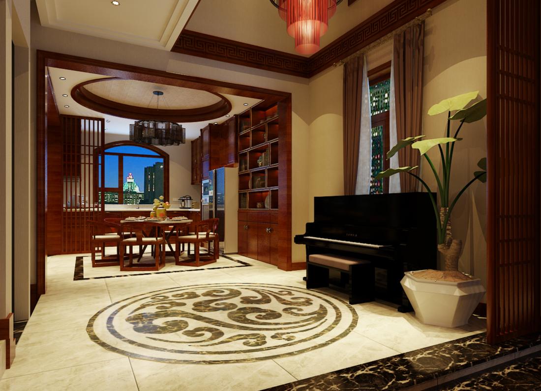 《韵》首席设计-- 冉鹏 | 现代家庭多功能生活空间-15