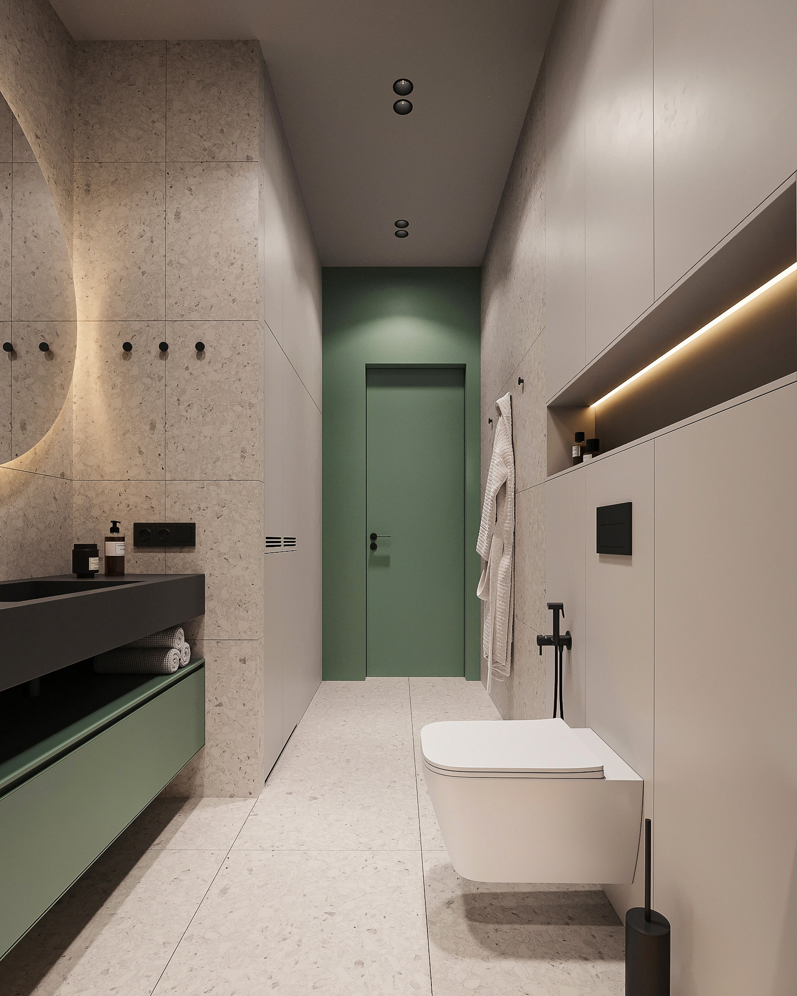 温暖色调的家庭舒适公寓丨拉脱维亚里加丨Bodes studio-31