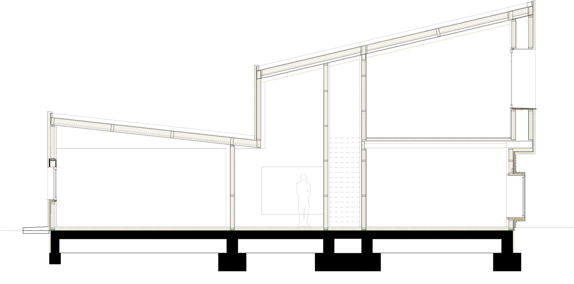 巴塞罗那 RA House | 双区设计，被动式节能住宅-27