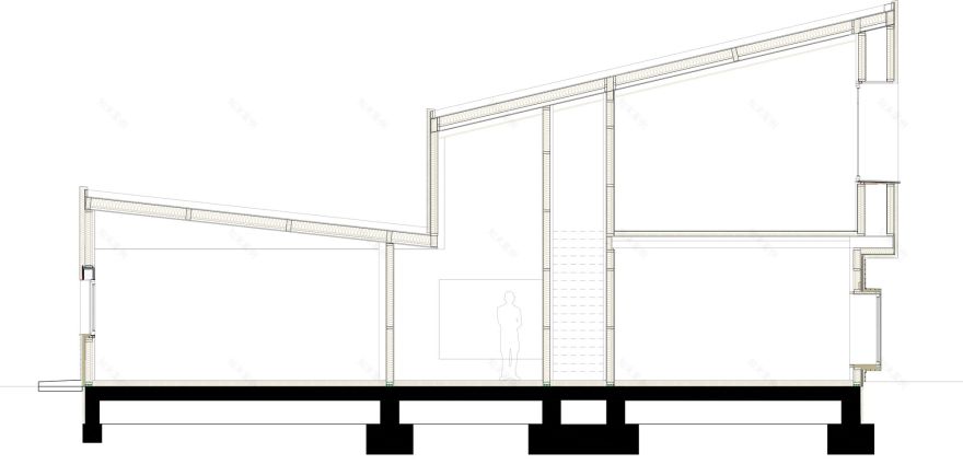 巴塞罗那 RA House | 双区设计,被动式节能住宅-27