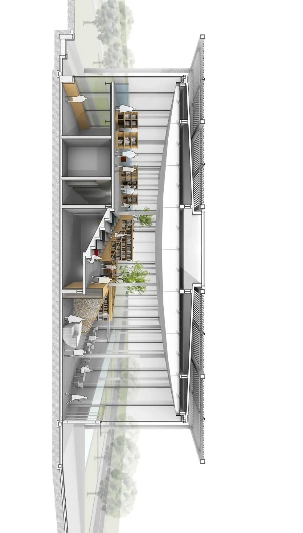 云幔书屋 · 透明与自然的完美交融丨中国安康丨UUA建筑师事务所-86