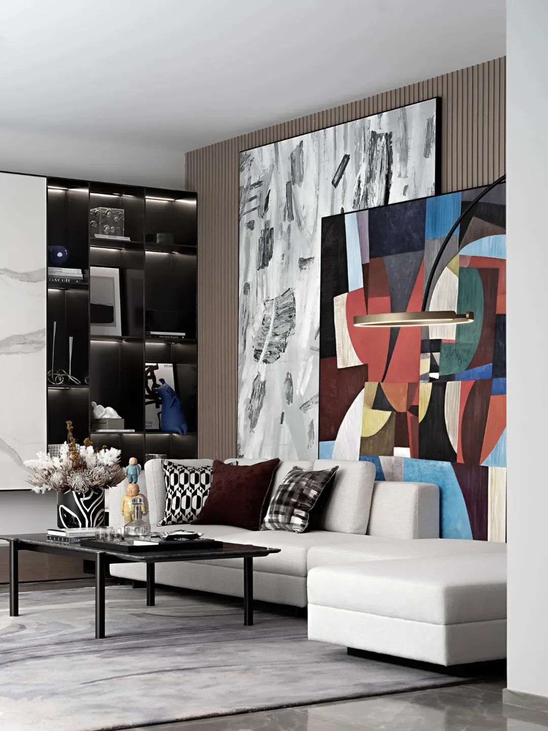 日式和风+潮玩元素，自由形态的空间之美 | 伶居设计-65