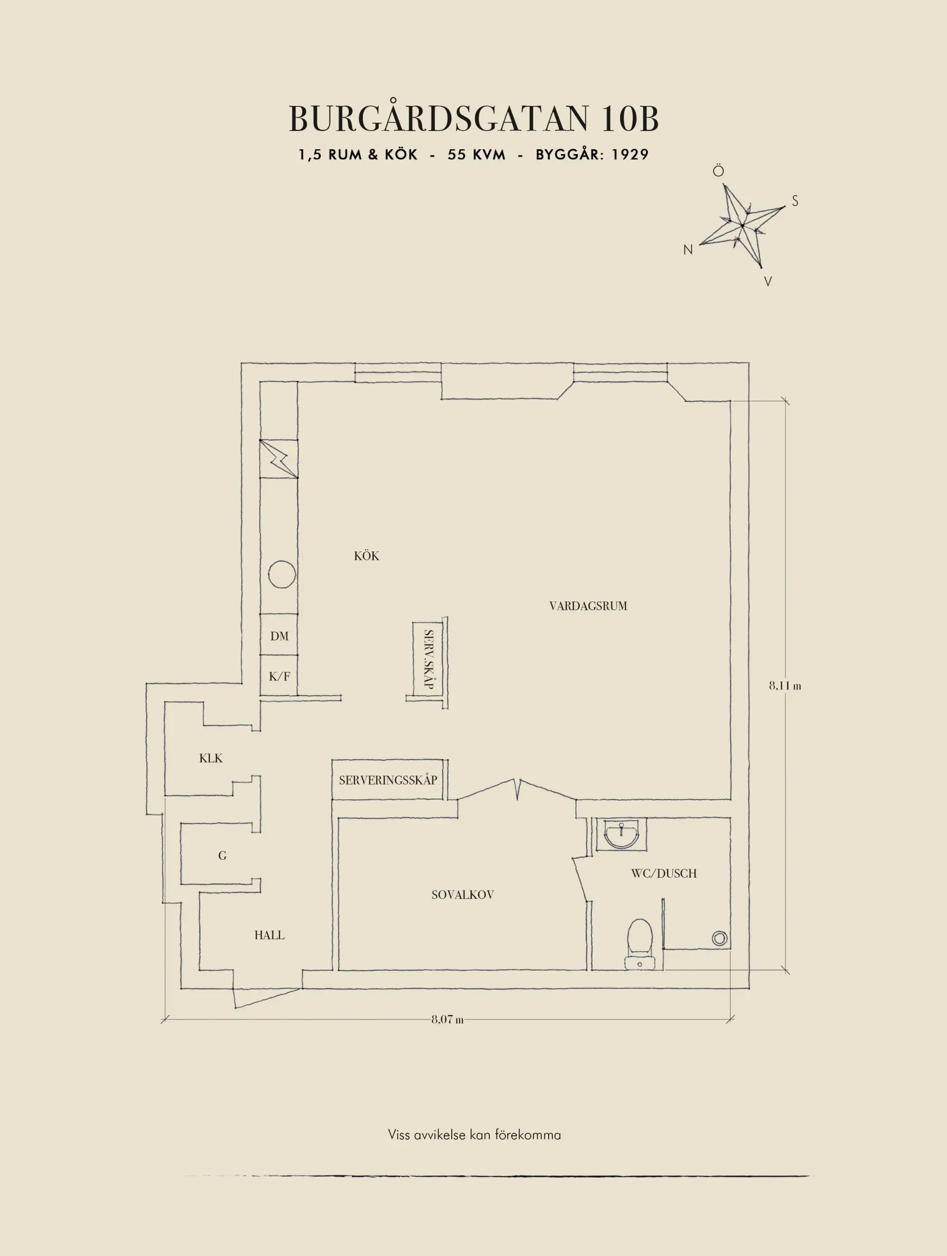瑞典 55m2 公寓 | 古老砖墙与现代设计的完美结合-22
