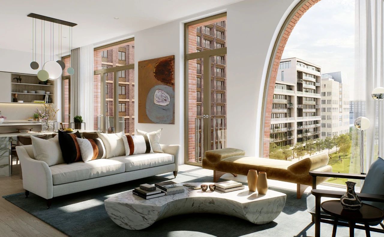 伦敦 LUMA 公寓大楼顶层复式公寓设计丨英国伦敦丨ConranPartners-39