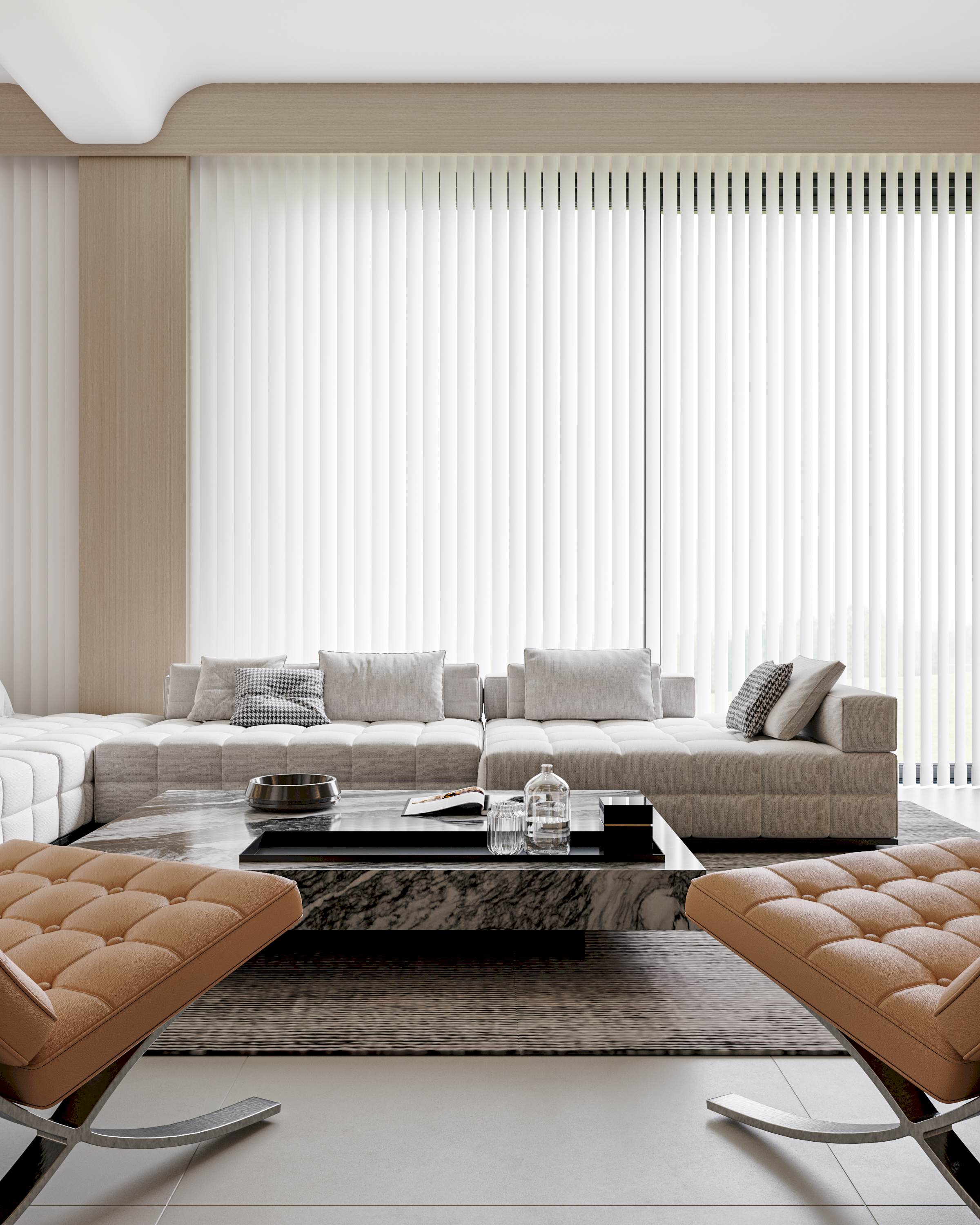 现代风格别墅效果图作品丨冈舍-21