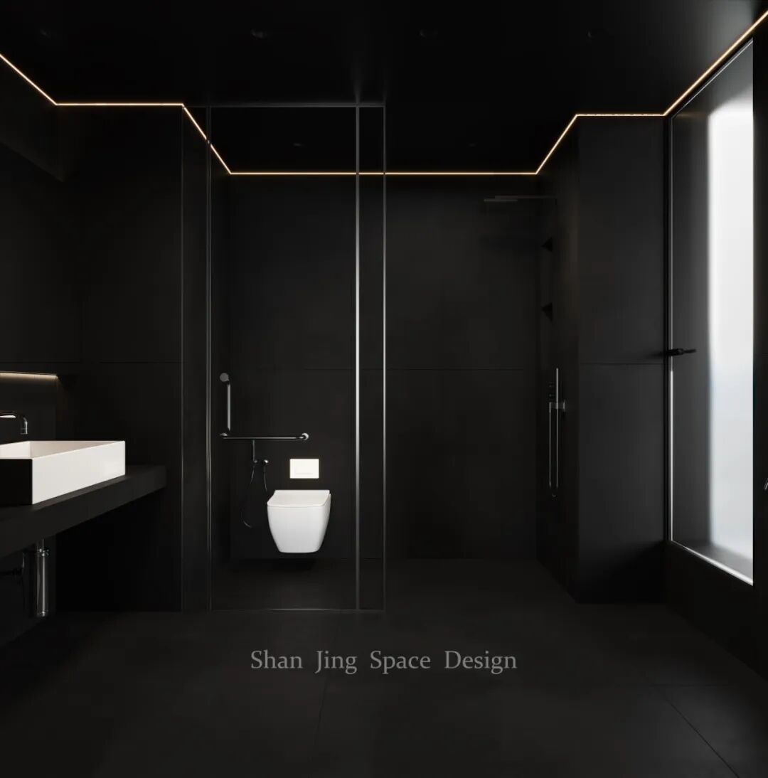 山境空间新案 |暗黑之境 |享受纯粹的墨色空间-96