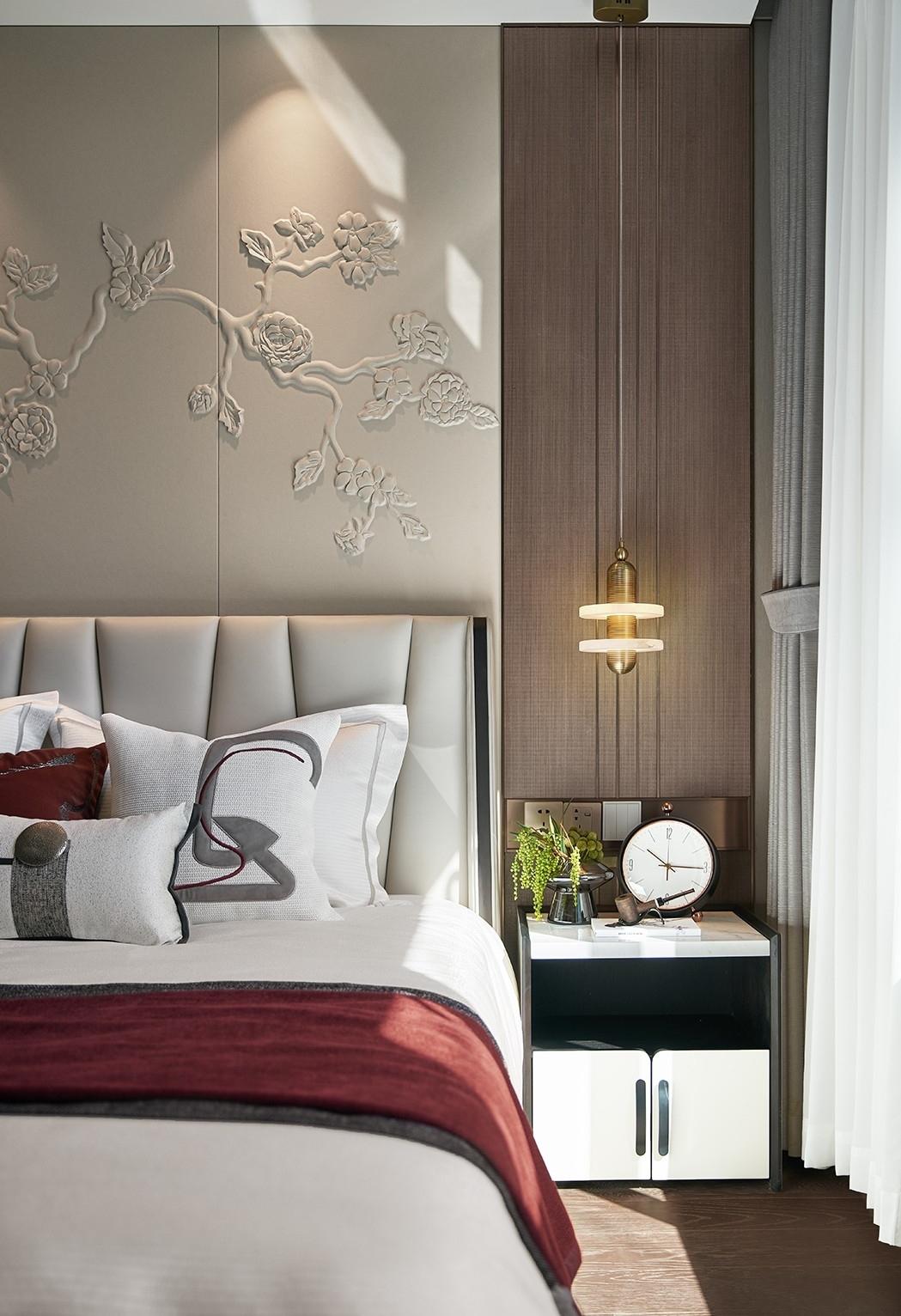 中梁西宁鎏金雲玺样板间丨中国西宁丨几朵设计-15