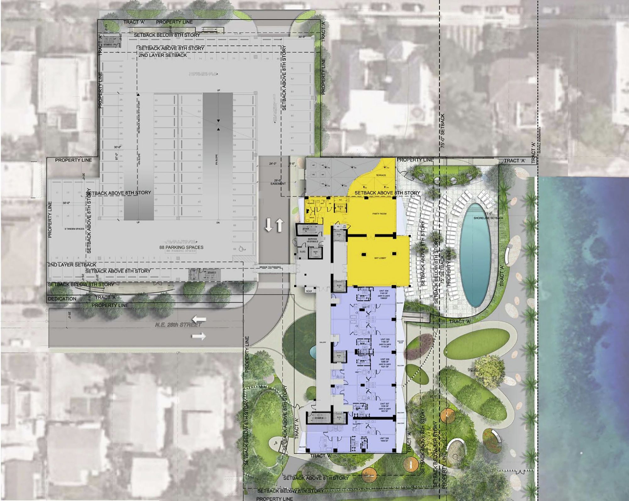 Miami 地标 Icon Bay | 空中花园与城市景观的完美融合-22