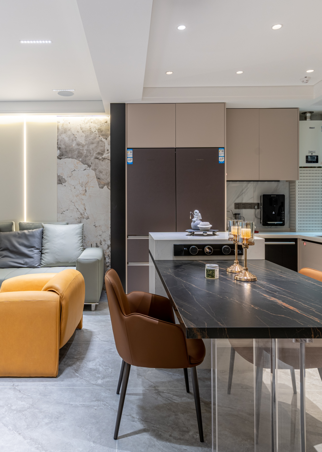 澳华大宅 · 现代简约叠墅设计丨澳华设计师张新发-26