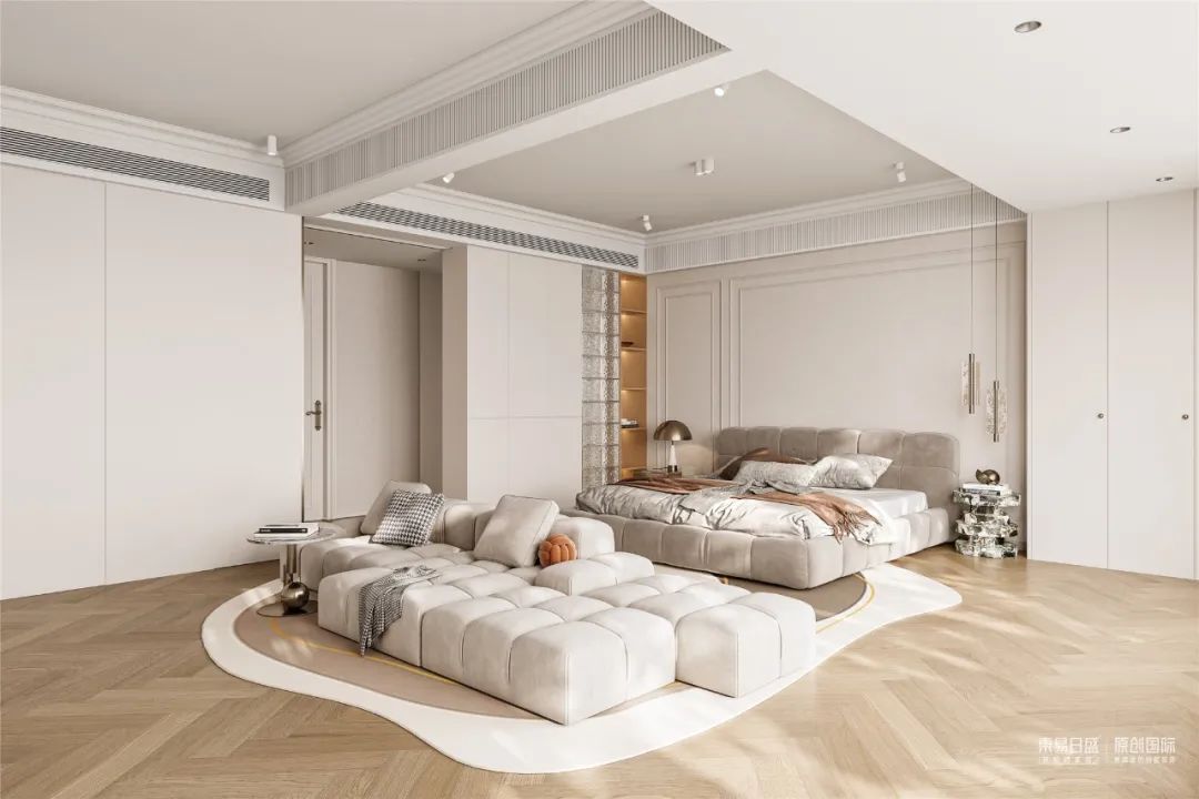 【首发】许梦娇作品：巴黎漫步 | 闻博花城180㎡法式浪漫混搭风-35