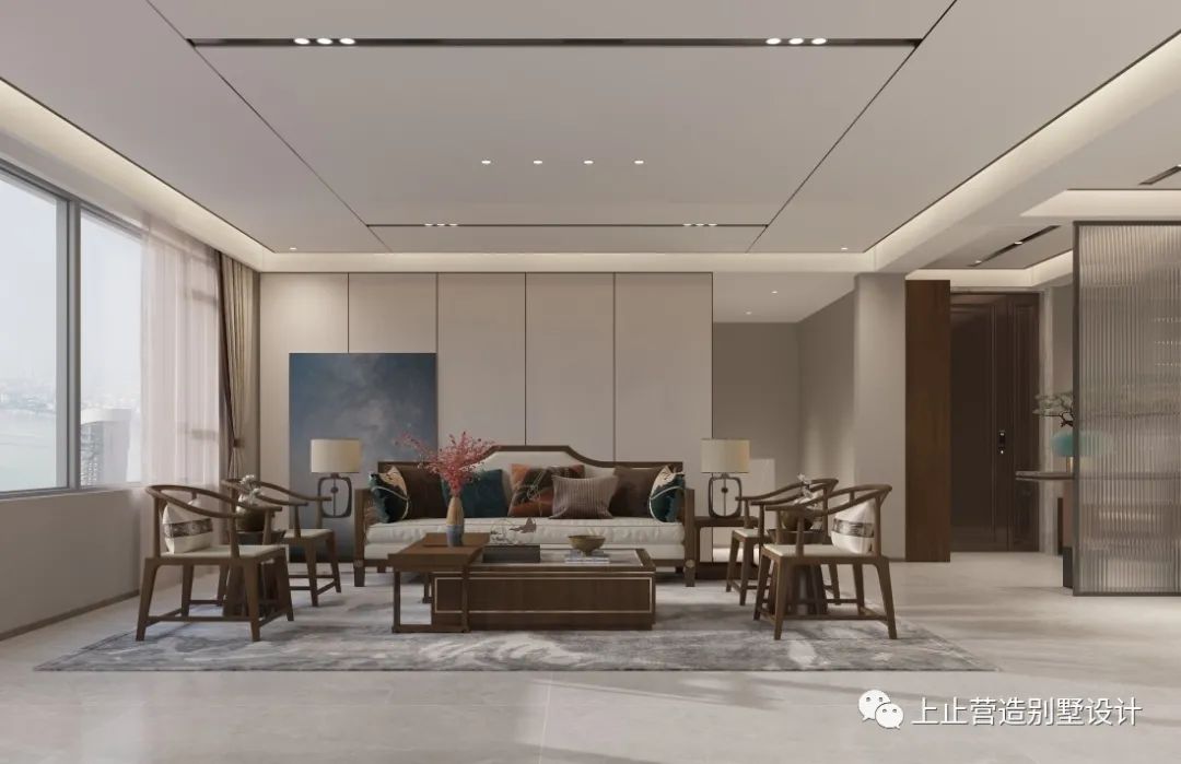 宝裕悦兰湾新中式别墅设计丨中国长春丨上止营造别墅设计-7