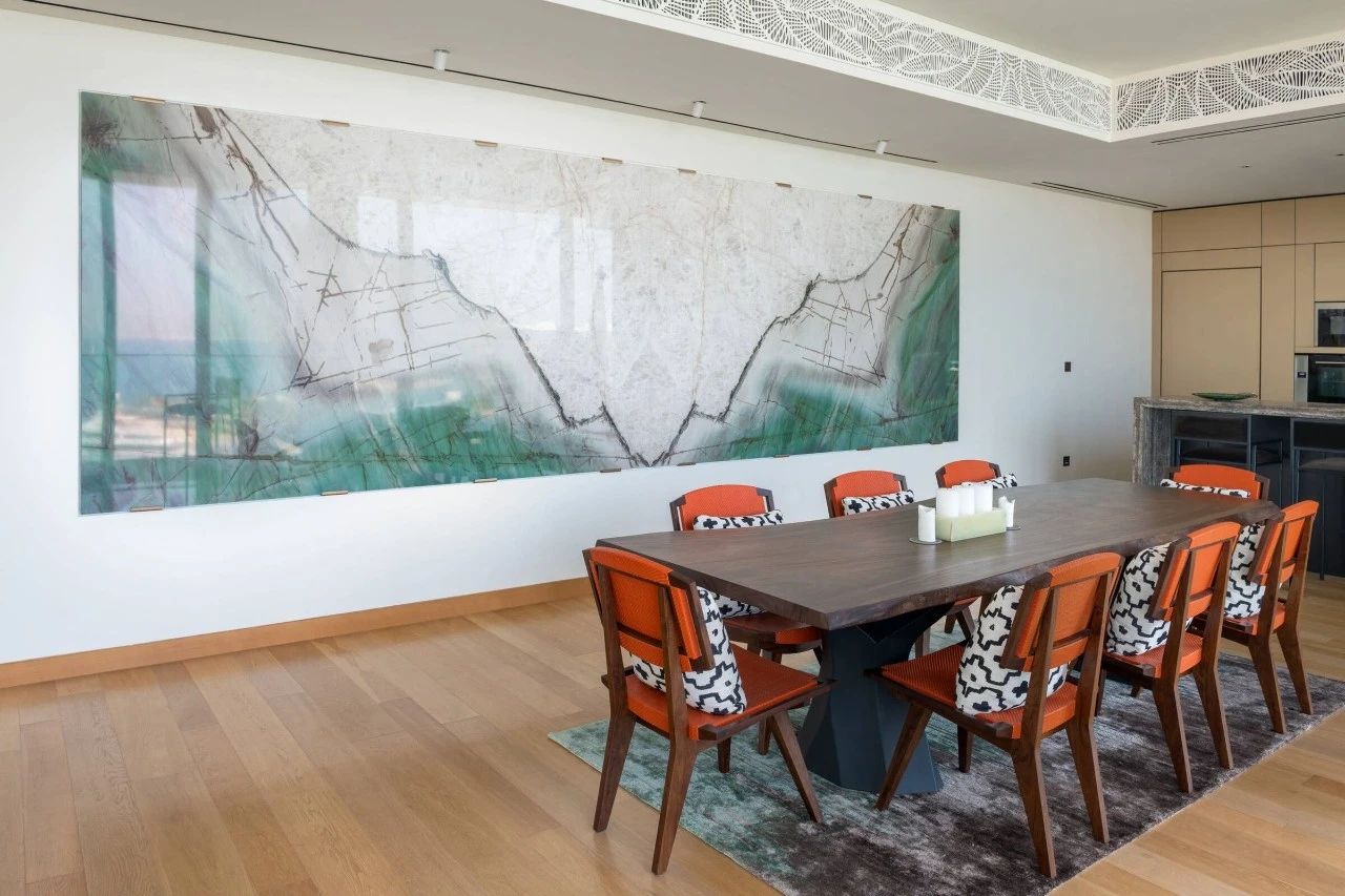 现代美学波西米亚风住宅室内实景图-33