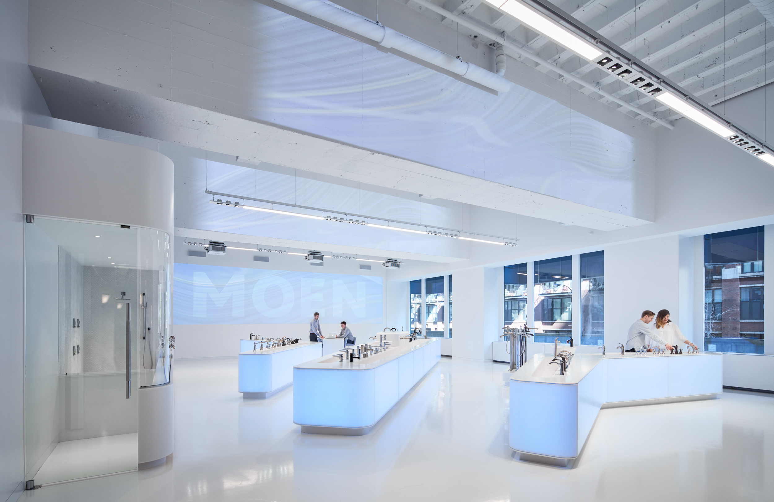 梦幻水韵 · Moen 与 House of Rohl 品牌展示空间-36