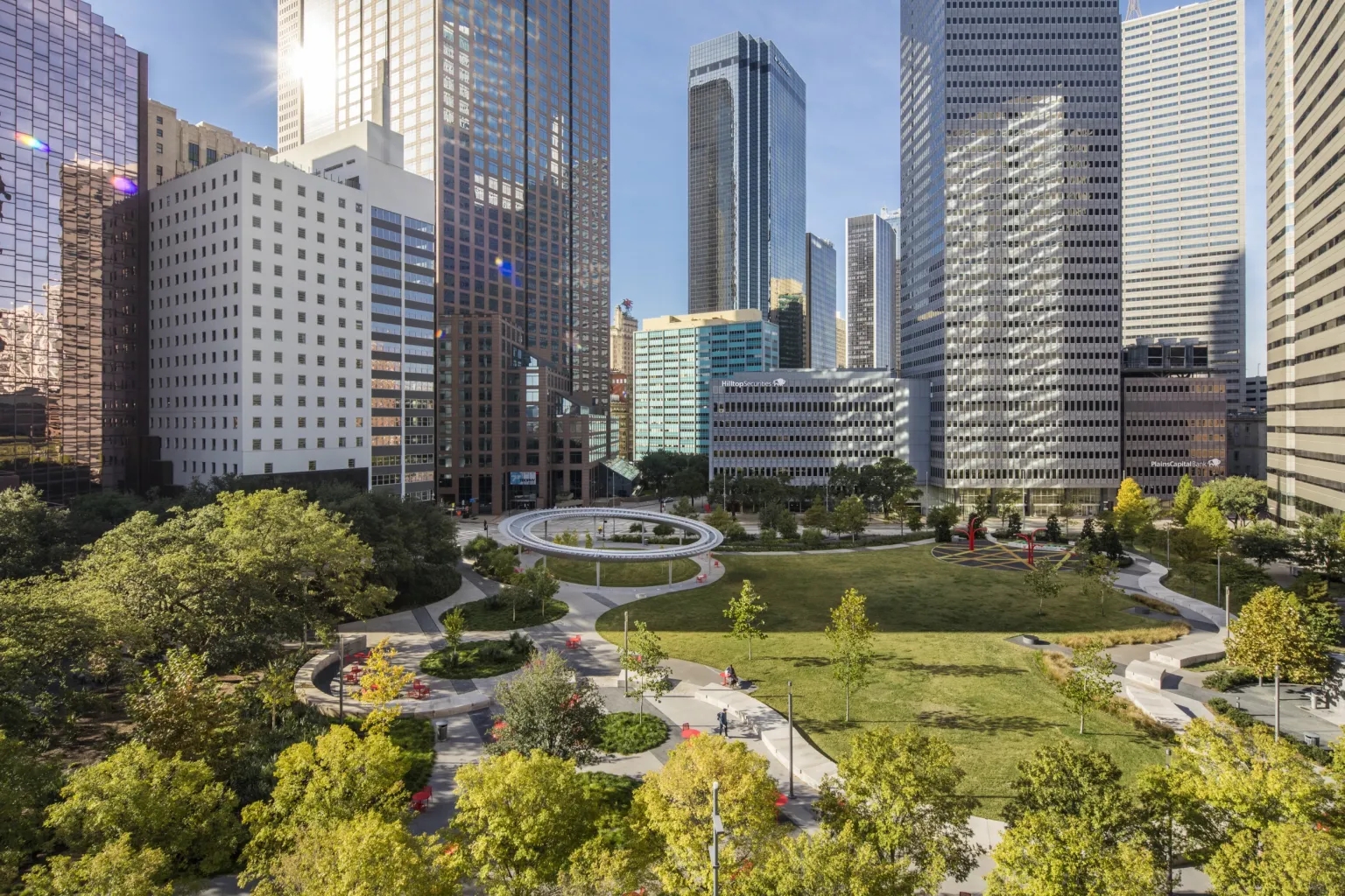 达拉斯太平洋广场丨美国达拉斯丨HKS 建筑事务所,SWA 达拉斯工作室-14