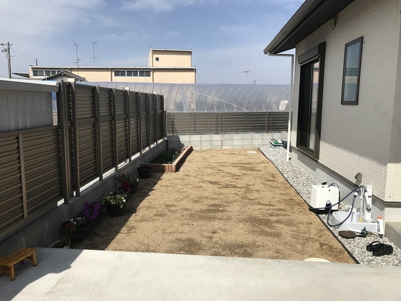 浜松市浜北区S様邸外构及庭院改造-5