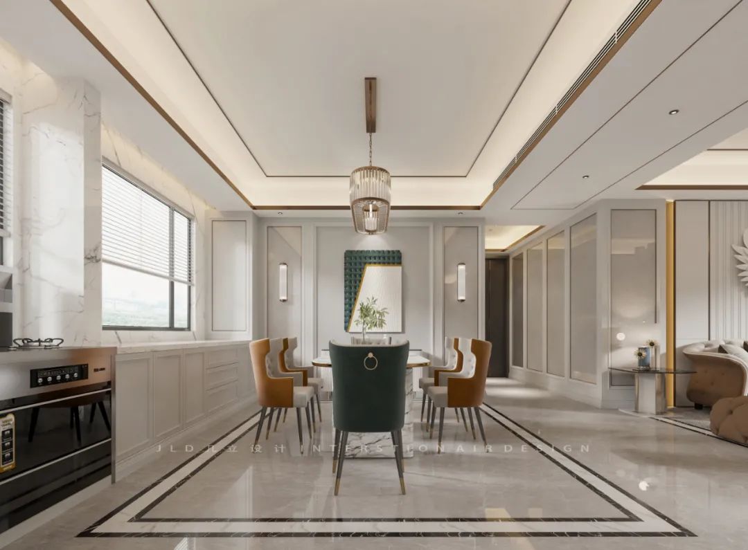 美式轻奢品质家居设计丨中国漳州丨JLD 设计-14