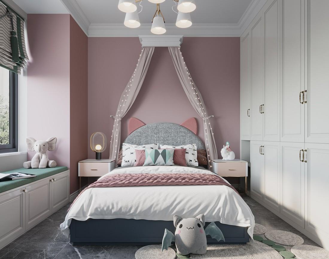 平层丨简 · 爱 - 温婉轻美式丨云端点墨设计-17