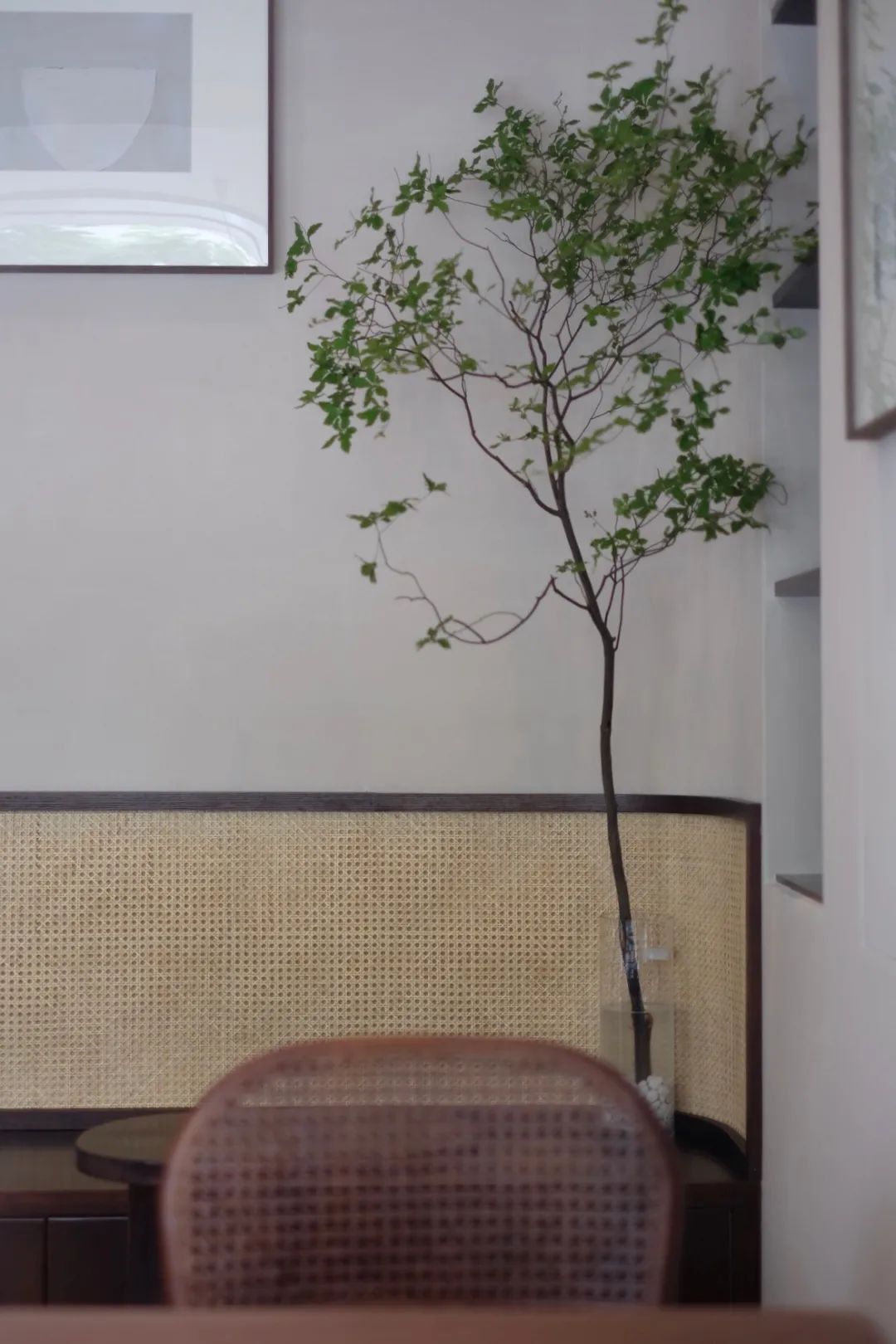 《菜卷の菓子屋》 | 85 平米三室空间,消防管下的逆袭设计-42