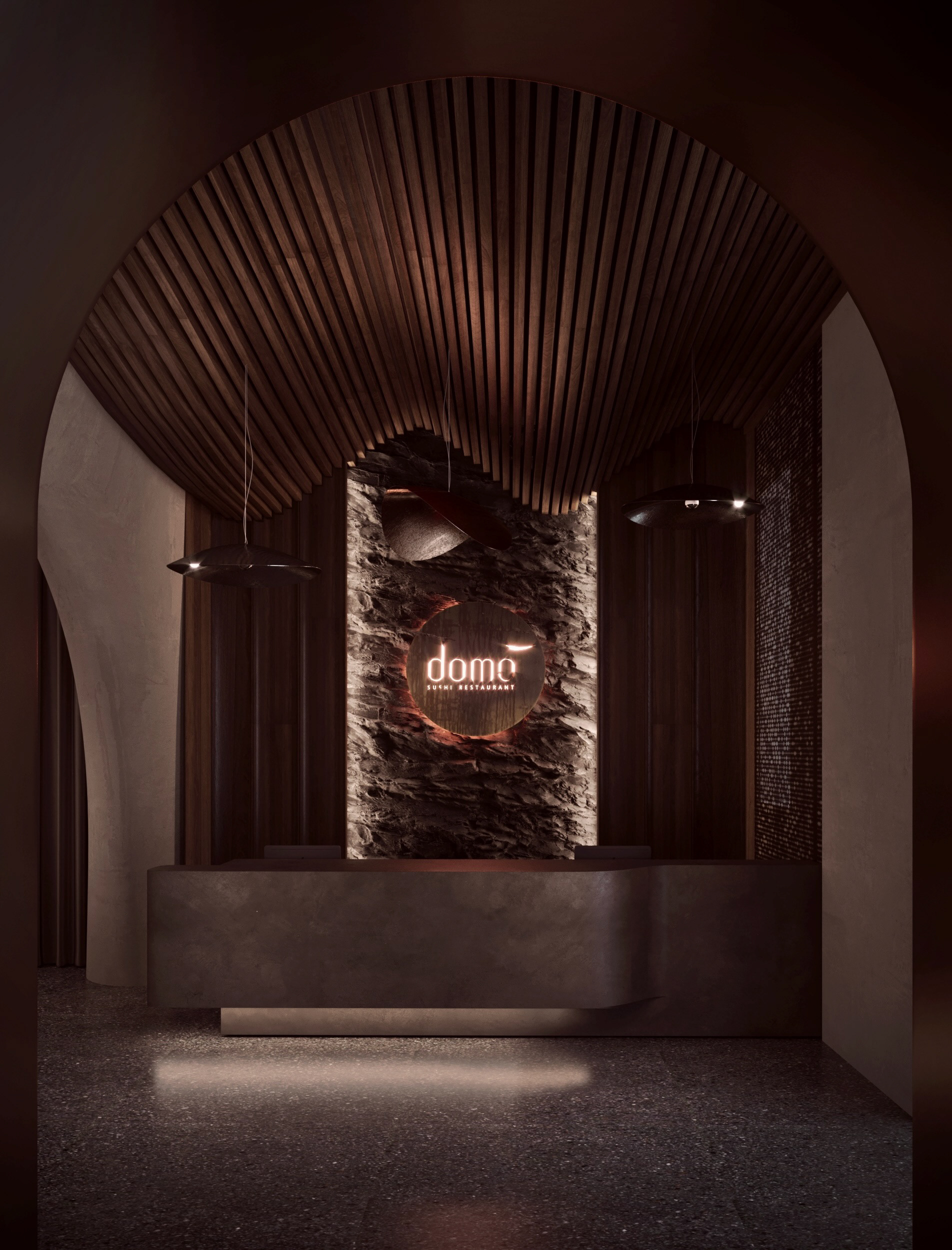 米兰多莫寿司店丨室内设计师Ashley Gadeova,Naos建筑公司-28