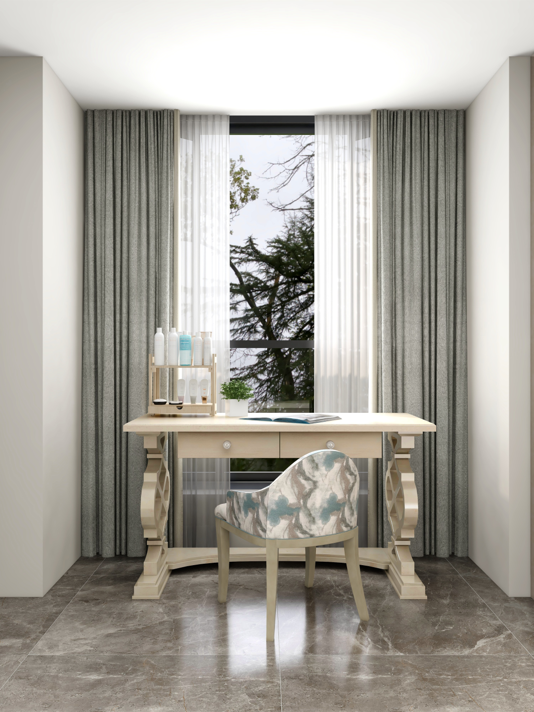 现代美式别墅设计丨洛克尚品-34