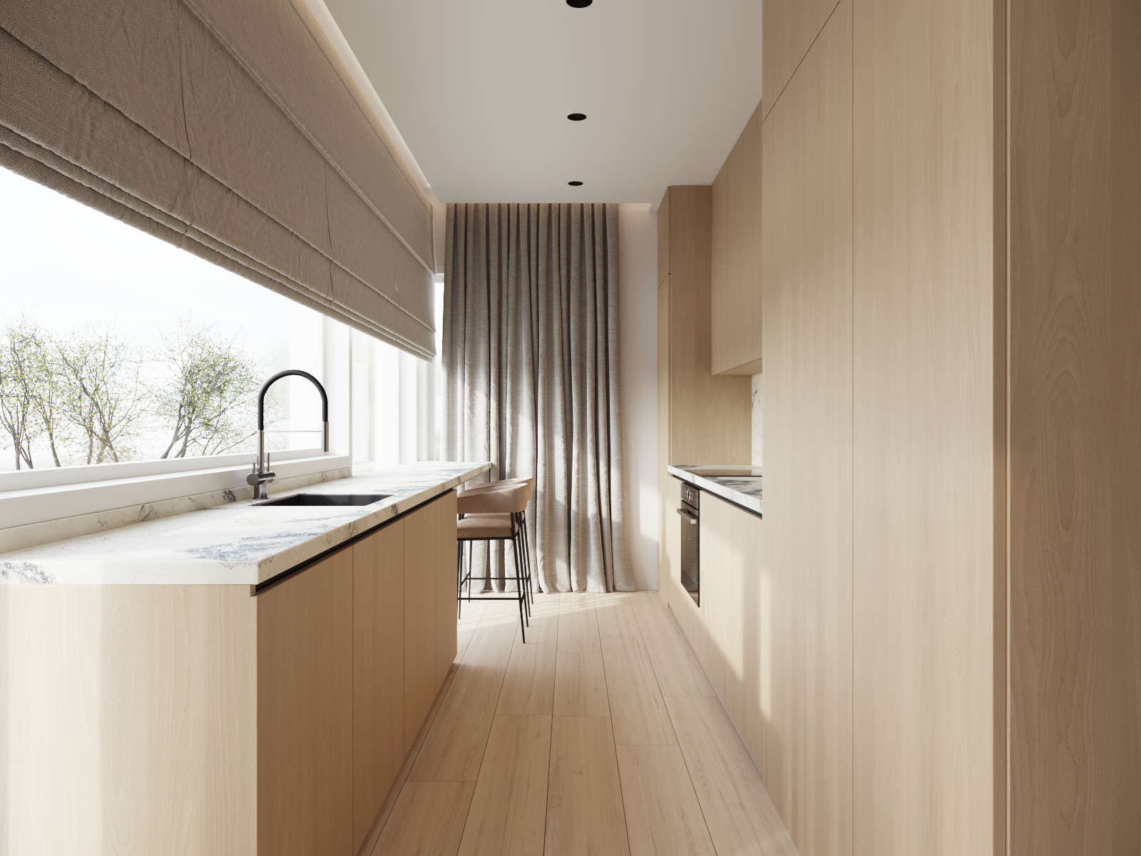 Modern Apartment – 3D Interior Visualization-8