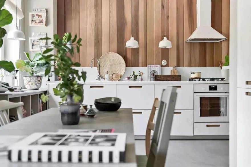 森系公寓 | 绿植与原木的完美融合-25